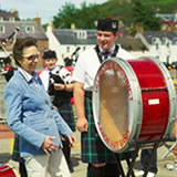 Ullapool Pipe Band Meeting Princess Ann